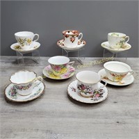 Tea Cup & Saucer - Assorted Lot