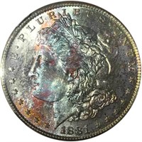 $1 1881-S NGC MS68*
