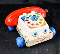 VINTAGE FISHER PRICE TELEPHONE  TOY