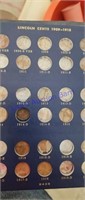 Lincoln  head cents 1909 thru 1940