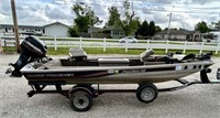 2001 Panfish Tracker Fishing Boat  -  15'