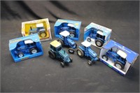 Lot of 1/32nd Ford Tractors