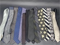 Large Selection of Men's Ties, Some Silk