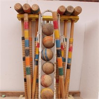 Vintage Croquet Set