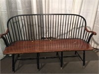 Spindle Back Settee
