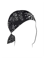 Zan Headgear Black Paisley Flydanna