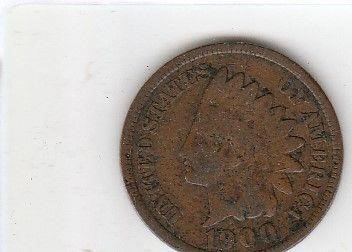 1900 US Indian Head Copper Penny