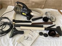 Royal hand vacuum with accessories and belts