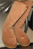 Lam Suede Boots Size 10