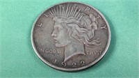1922 silver pieace dollar