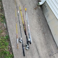 Fishing Poles w/ Reels