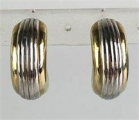 Pair of Carla 14K Gold Earrings