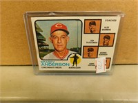 1972 Topps Sparky Anderson #296 Card