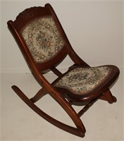 Vintage Camp Rocking Chair