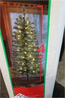 New Pre Lite 4ft Christmas Tree