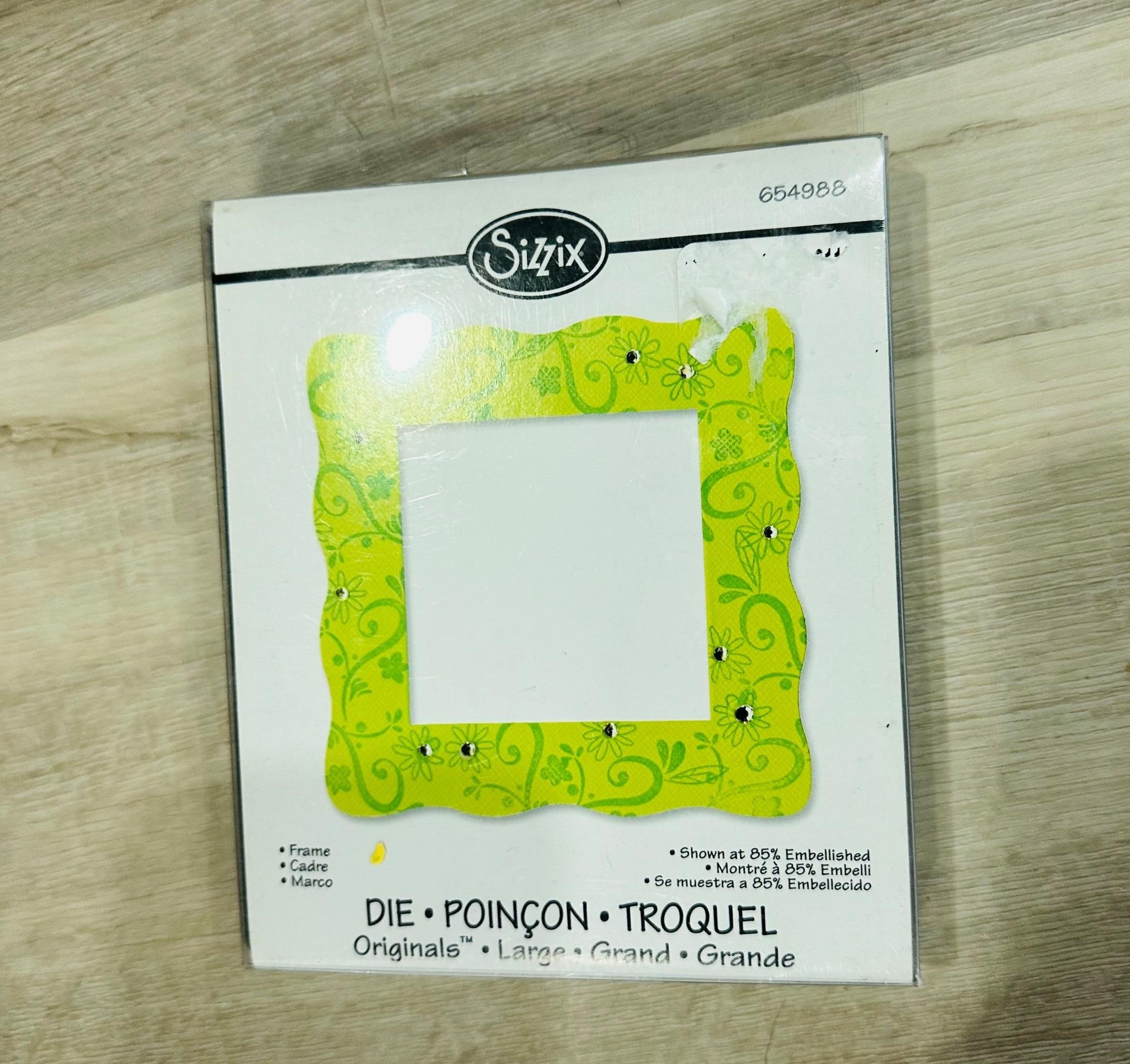 New- Sizzix- Frame Die