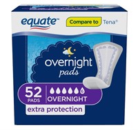 Equate overnight pads