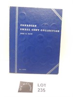 CANADIAN SMALL CENTS COLLECTION BOOK 1920 AS SHOWN