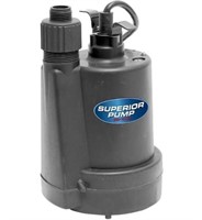 Superior Pump 1/4 HP Submersible Utility Pump