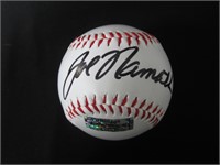 Joe Namath Signed Baseball Heritage COA
