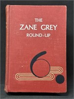 Antique 1943 The Zane Grey Round-Up Hardcover