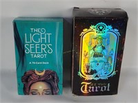 2 Tarot Card Decks - Light Seers, A E Waite