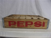 Vintage Pepsi Soda Crate (B)