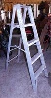 Keller aluminum 5' step ladder, 225 lb. weight cap