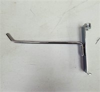 Chrome Pegs for Grid Wall, 6"
