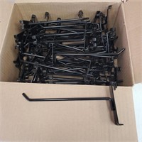 Black Pegs for Grid Wall, 8"