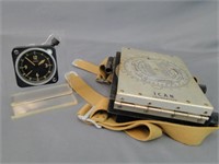 Vintage Airplane Navigation Computer & Clock