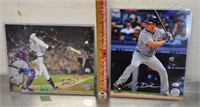 2 signed baseball prints, see notes