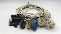 Assorted Audio, Tv, Cable Cords