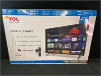 Like New 40" Smart TV