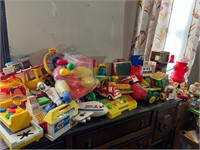 LOT: Vintage Toys, Fisher Price, Little Tikes,More