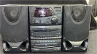 Magnavox stereo, cassette player and CD player,