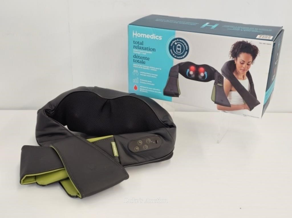 HOMEDICS TOTAL RELAXATION MASSAGER -SLIGHTLY USED