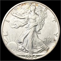 1934-S Walking Liberty Half Dollar CLOSELY