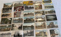 vintage new and use 1900s postcards from Canada