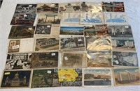 Antique Japanese and U.S states postcards