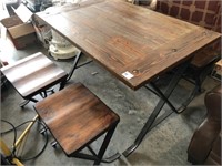 Table & 4 Stools (See below)