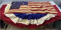 American Flags & Table Skirts Lot Collection