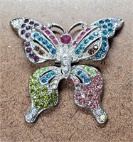 Spring Court Butterfly Brooch