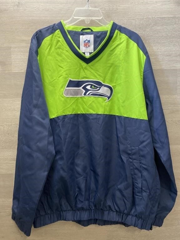 Seahawks Men’s Size Large Pullover Windbreaker