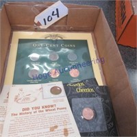 One-Cent coins, Lincoln- Kennedy penny,