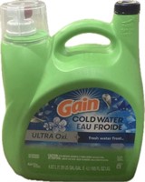 Gain Cold Water Laundry Detergent 4.87l *some