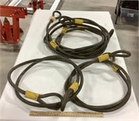 Lot of Kryptonite Flex Security cable