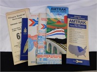 RR timetables/schedules, Amtrak - Illinois