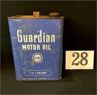 Pure Guardian Motor Oil 2 Gal. Can