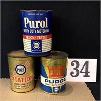 3 Pure Cardboard Cans